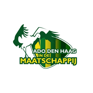 ADO Den Haag in de Maatschappij logo