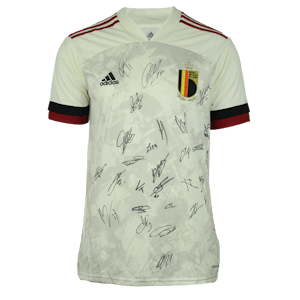 Gesigneerd Shirt Rode Duivels (Wit)
