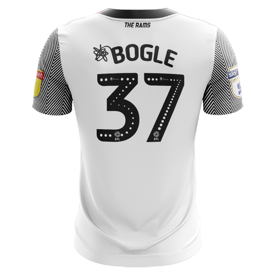 Jayden Bogle Derby County shirt