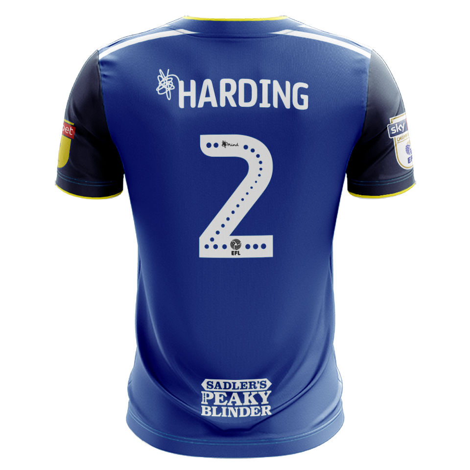 Wes Harding Birmingham City jersey