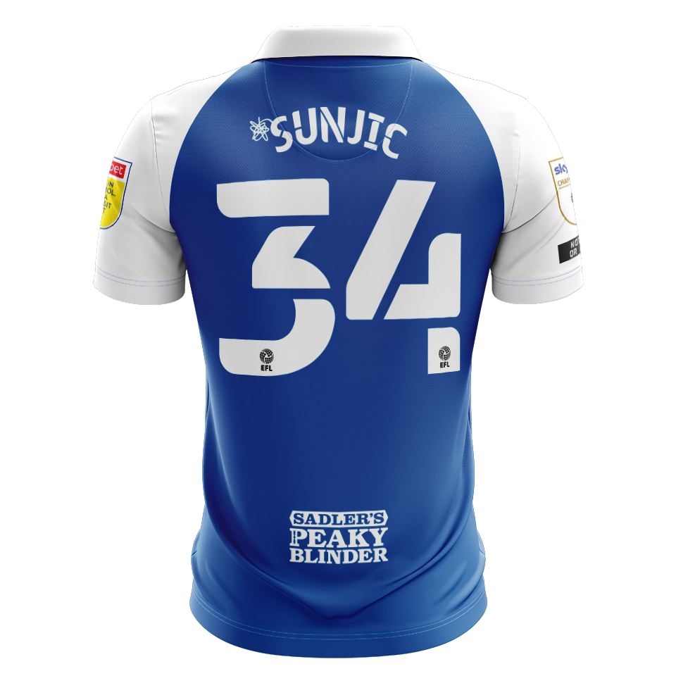 Ivan Šunjić Birmingham City shirt
