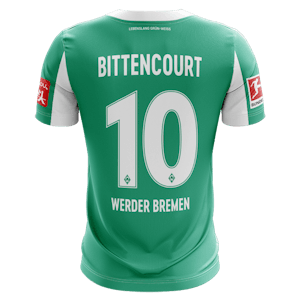 Werder Bremen-Trikot von Leonardo Bittencourt