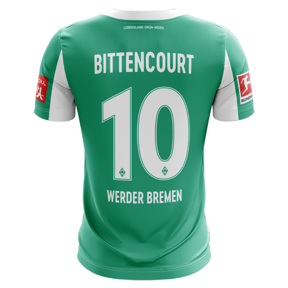 Werder Bremen-Trikot von Leonardo Bittencourt