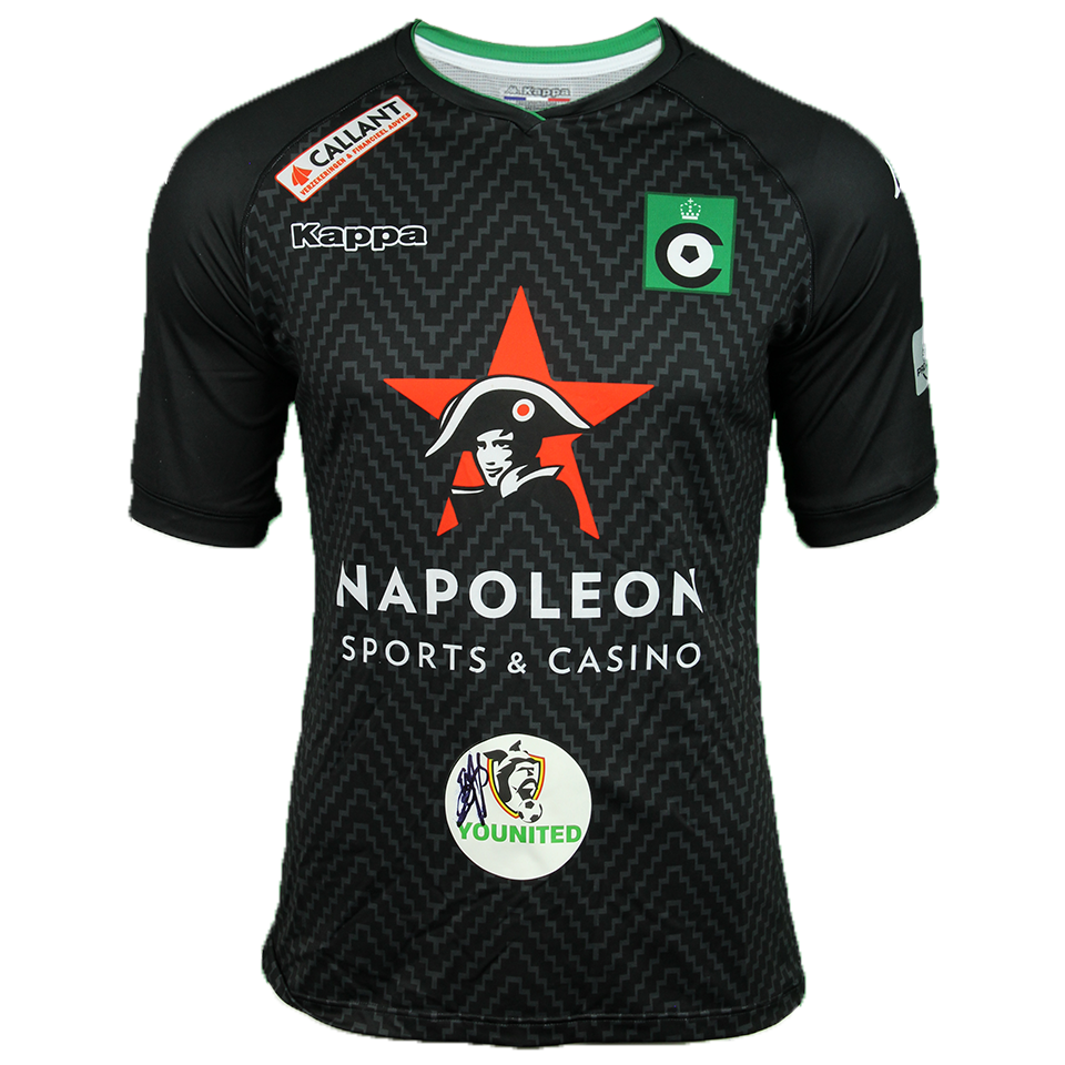 Kévin Hoggas Cercle Brugge shirt