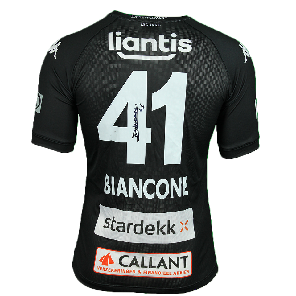 Giulian Biancone Cercle Brugge shirt