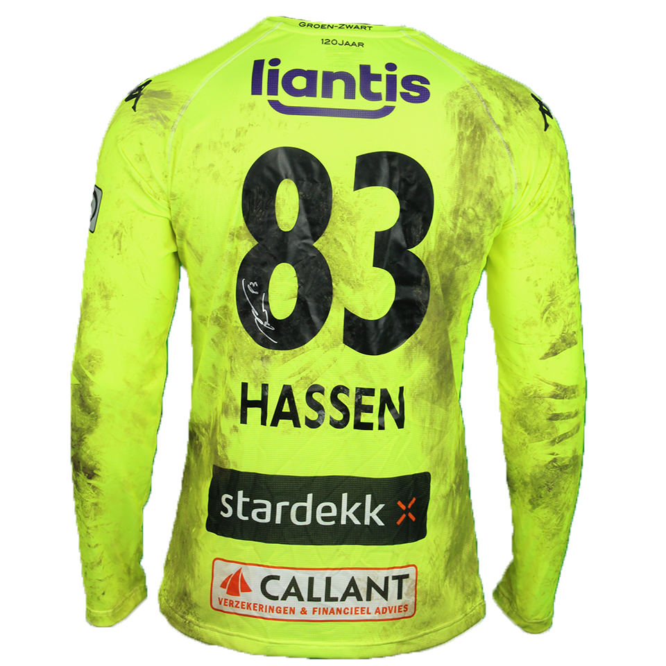 Maillot de Mouez Hassen (Cercle Brugge)
