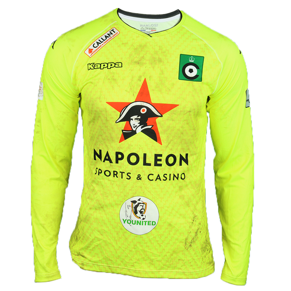 Maillot de Mouez Hassen (Cercle Brugge)