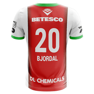 Henrik Bjørdal SV Zulte Waregem shirt