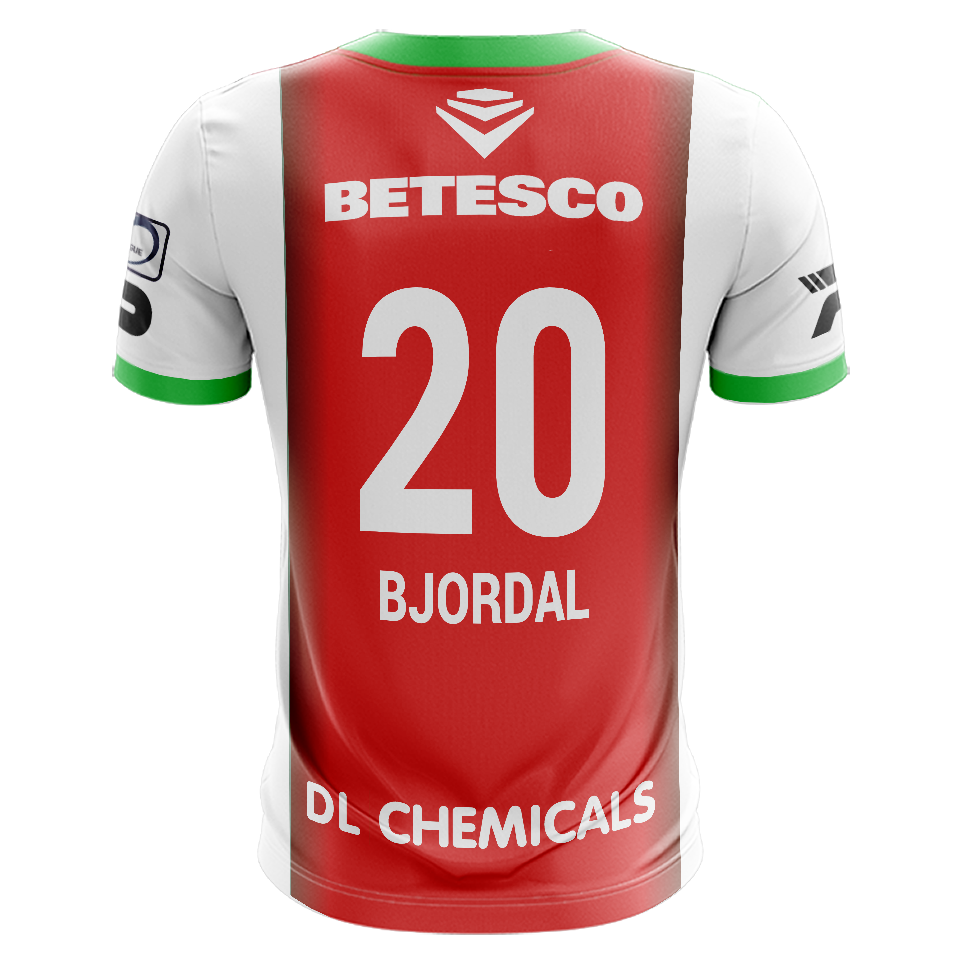 Henrik Bjørdal SV Zulte Waregem shirt