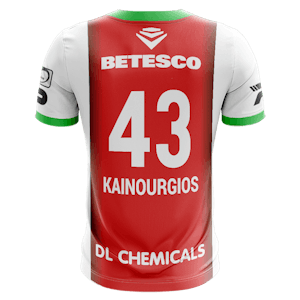 Nikos Kainourgios SV Zulte Waregem shirt