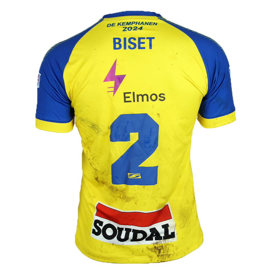 Maxime Biset KVC Westerlo shirt