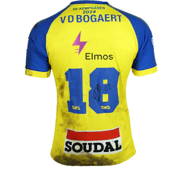 Bryan Van den Bogaert KVC Westerlo camisa.