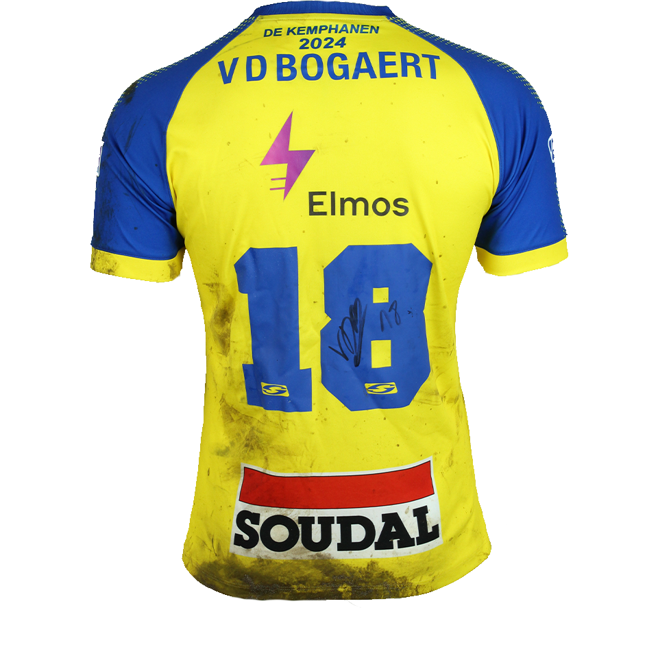 Bryan Van den Bogaert KVC Westerlo camisa.