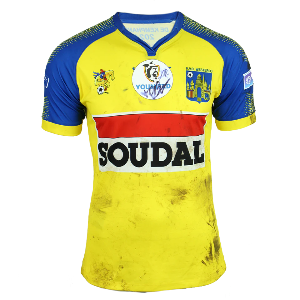 Bryan Van den Bogaert KVC Westerlo camisa.