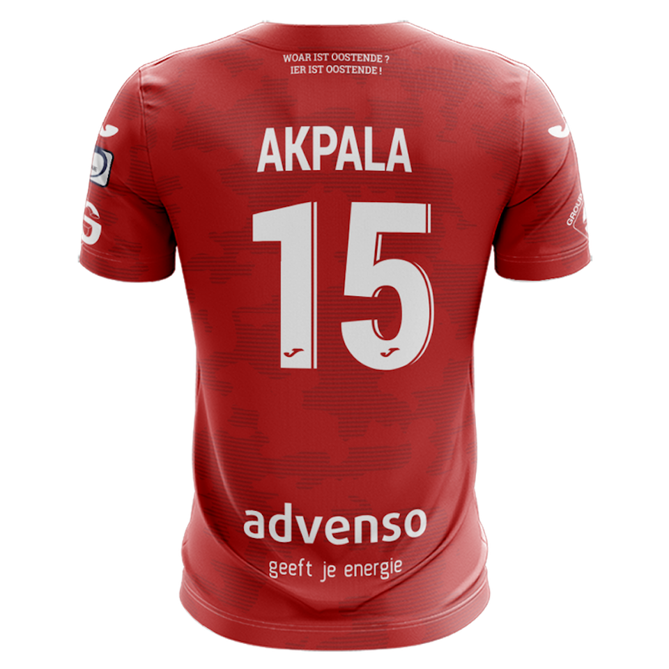 Joseph Akpala (MI) KV Oostende shirt