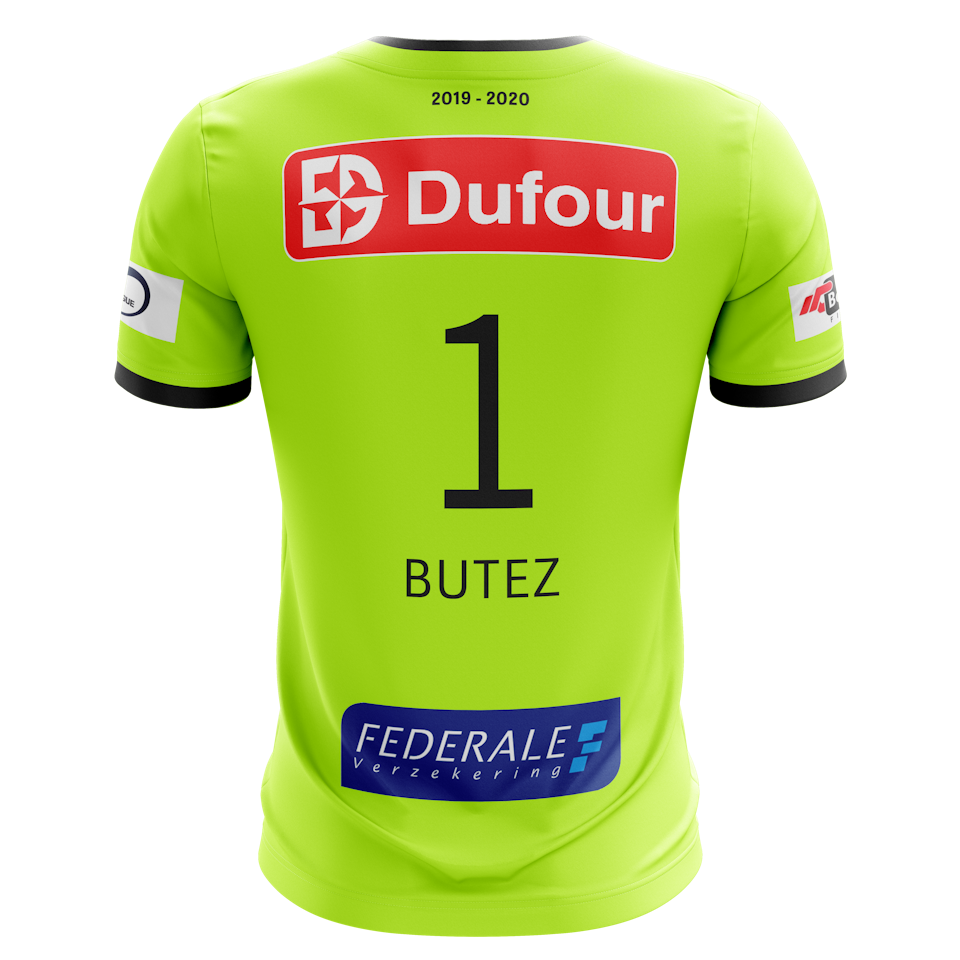 Jean Butez Royal Excel Mouscron shirt