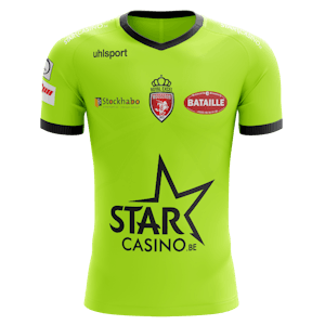 Jean Butez Royal Excel Mouscron shirt