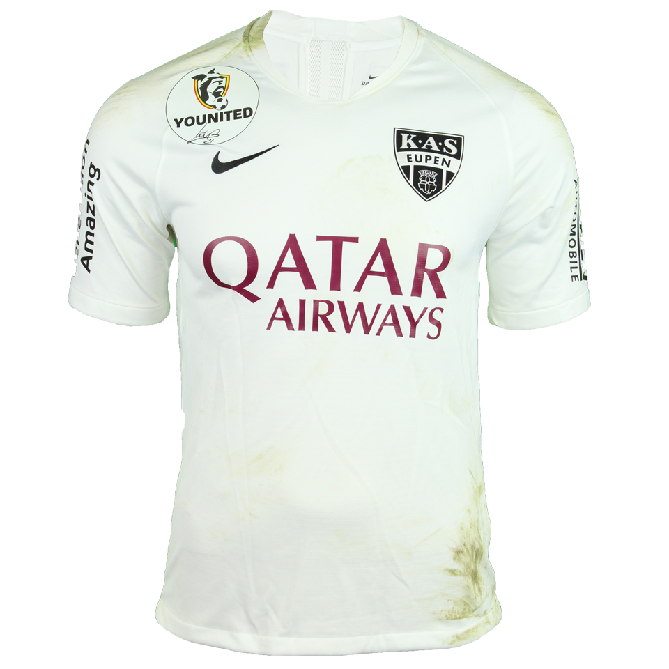 Jon Bautista KAS Eupen shirt