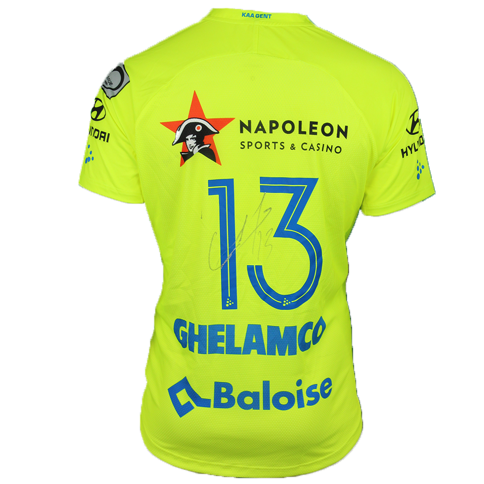 Giorgi Kvilitaia KAA Gent shirt
