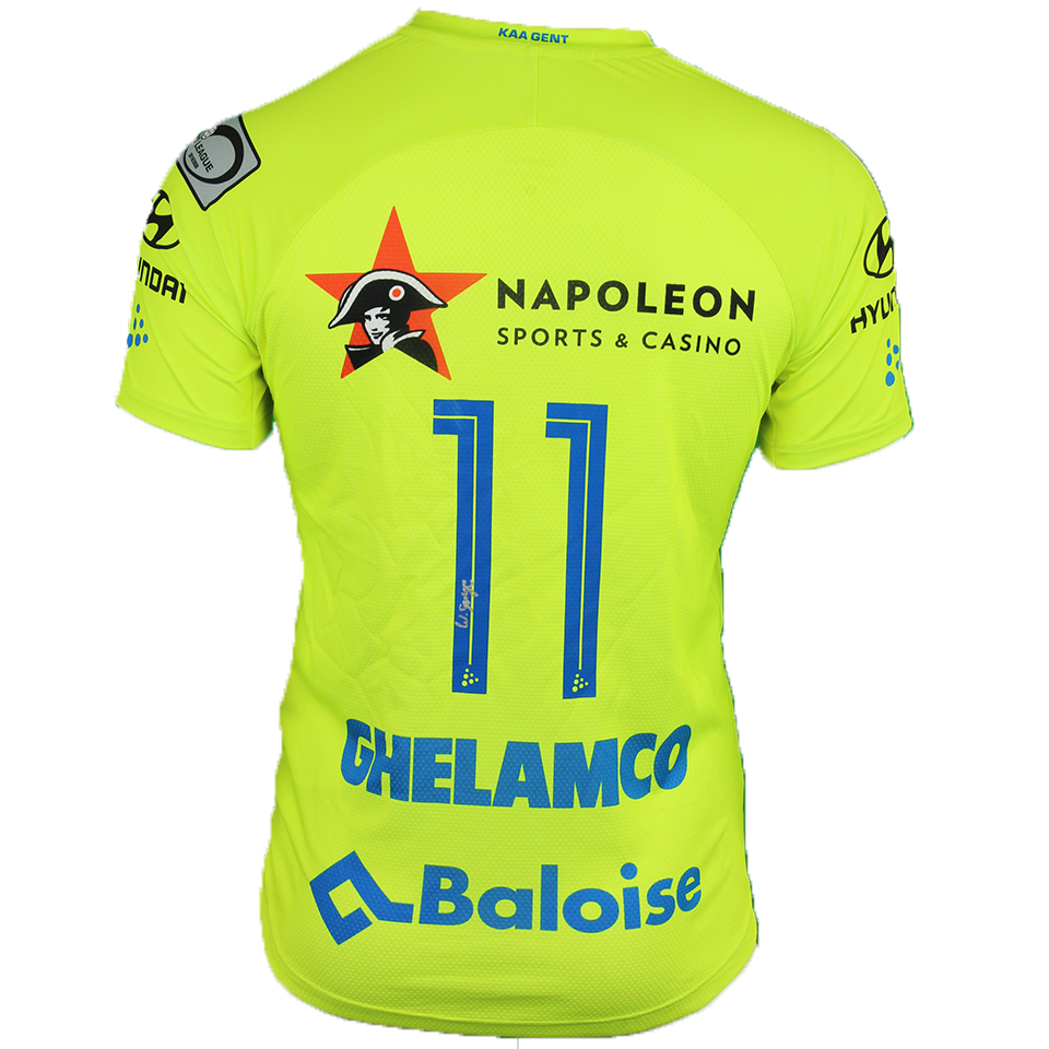 Jean-Luc Dompé  KAA Gent shirt