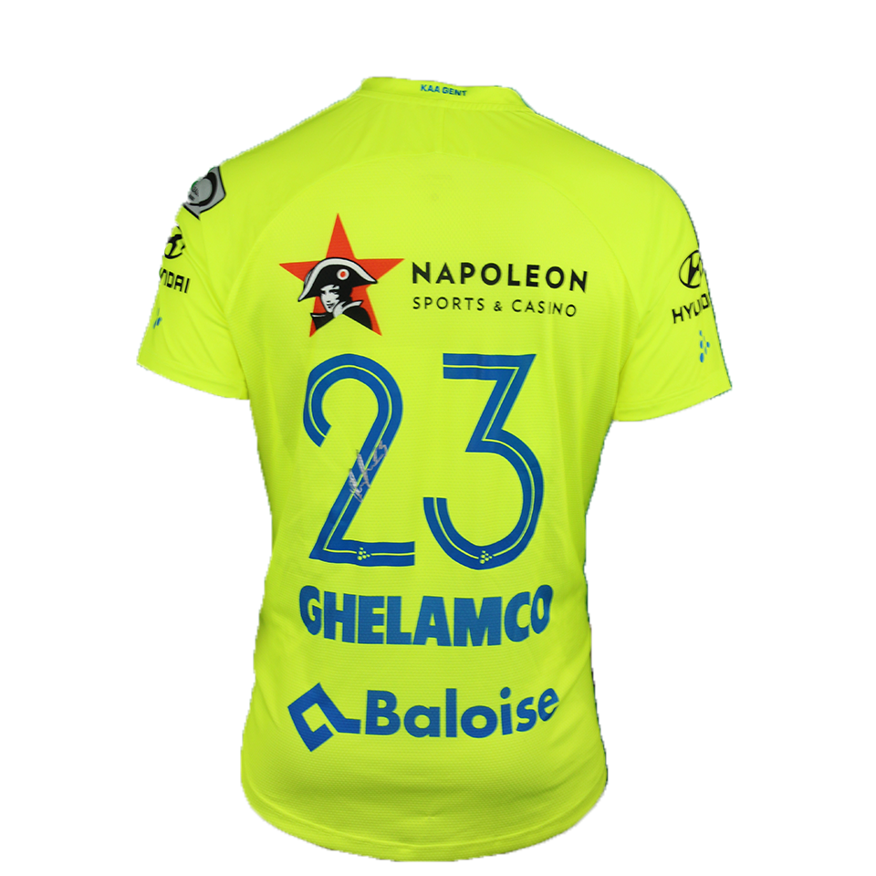 Mikael Lustig KAA Gent shirt