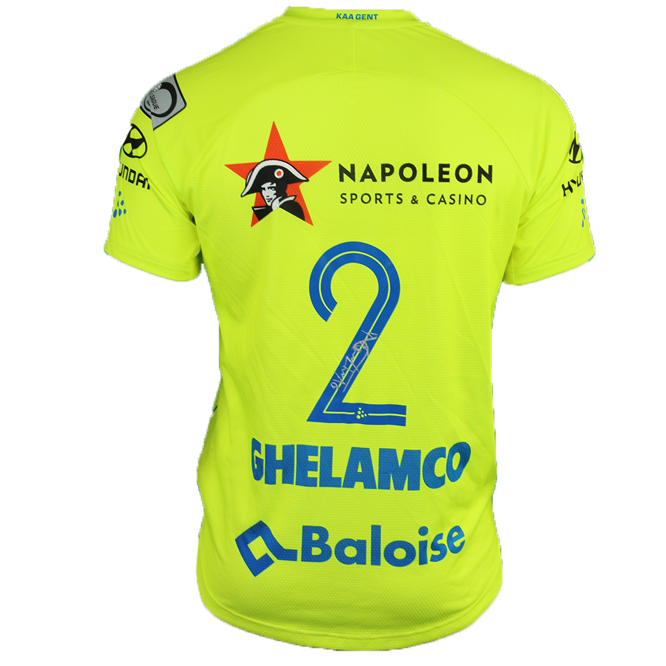 Jan Van den Bergh  KAA Gent のシャツ