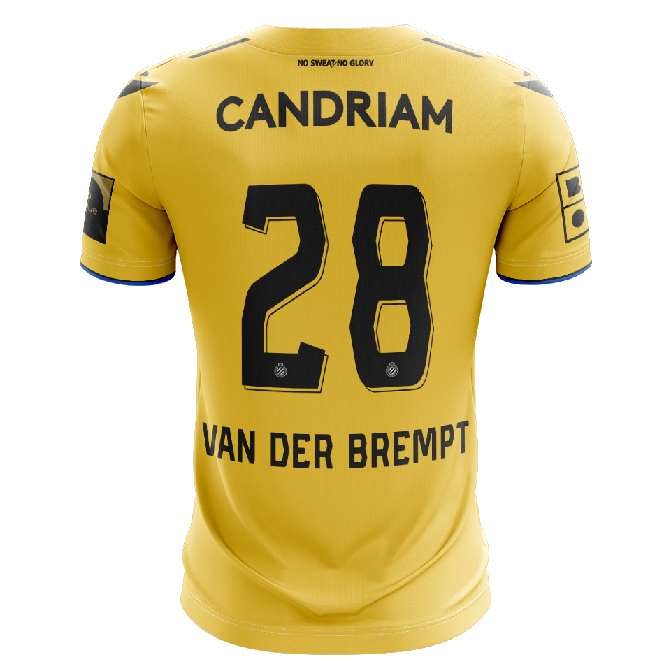 Ignace Van Der Brempt Club Brugge shirt