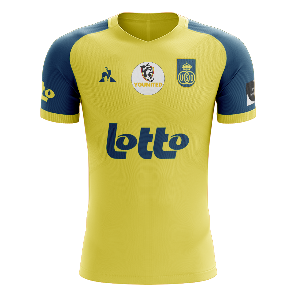 Adrien Saussez Royale Union Saint-Gilloise shirt