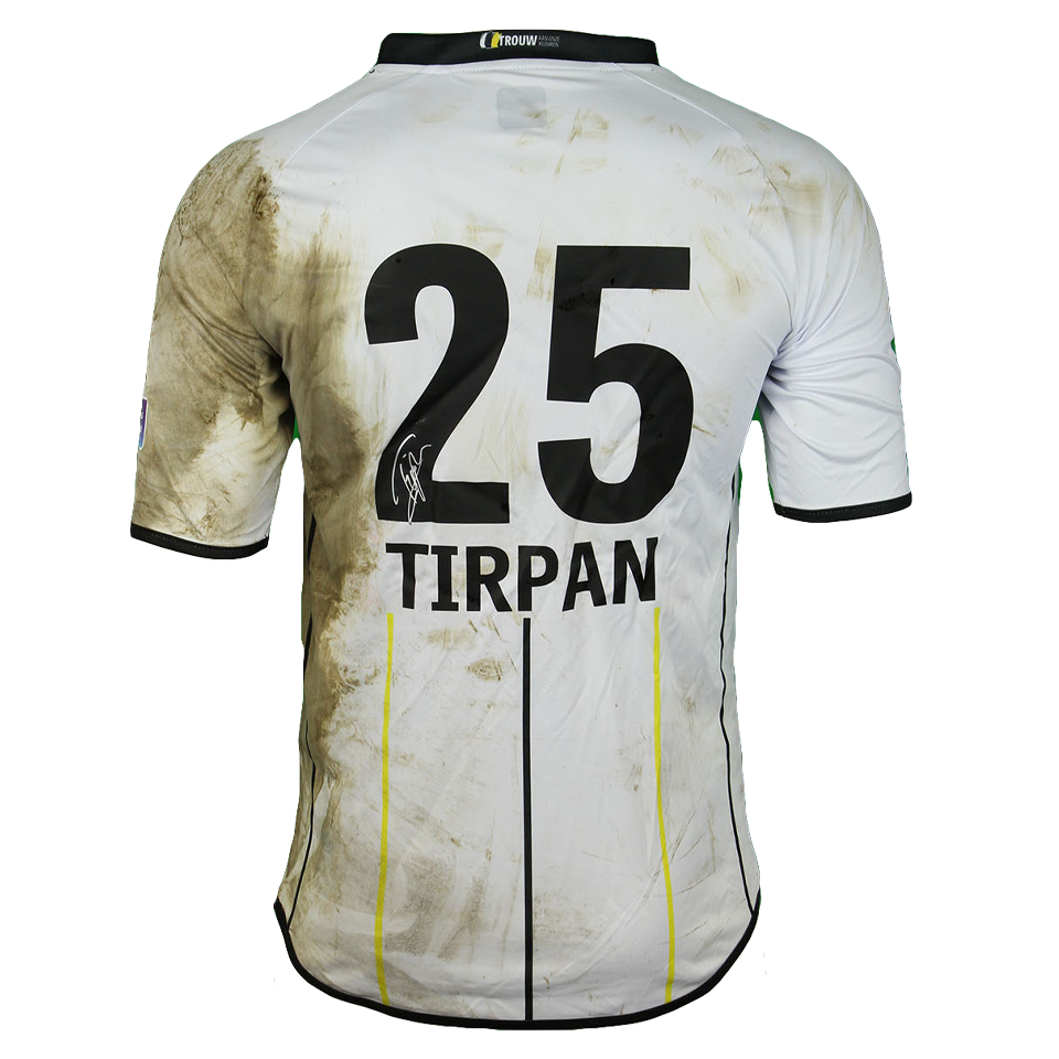 Mickaël Tirpan Sporting Lokeren shirt