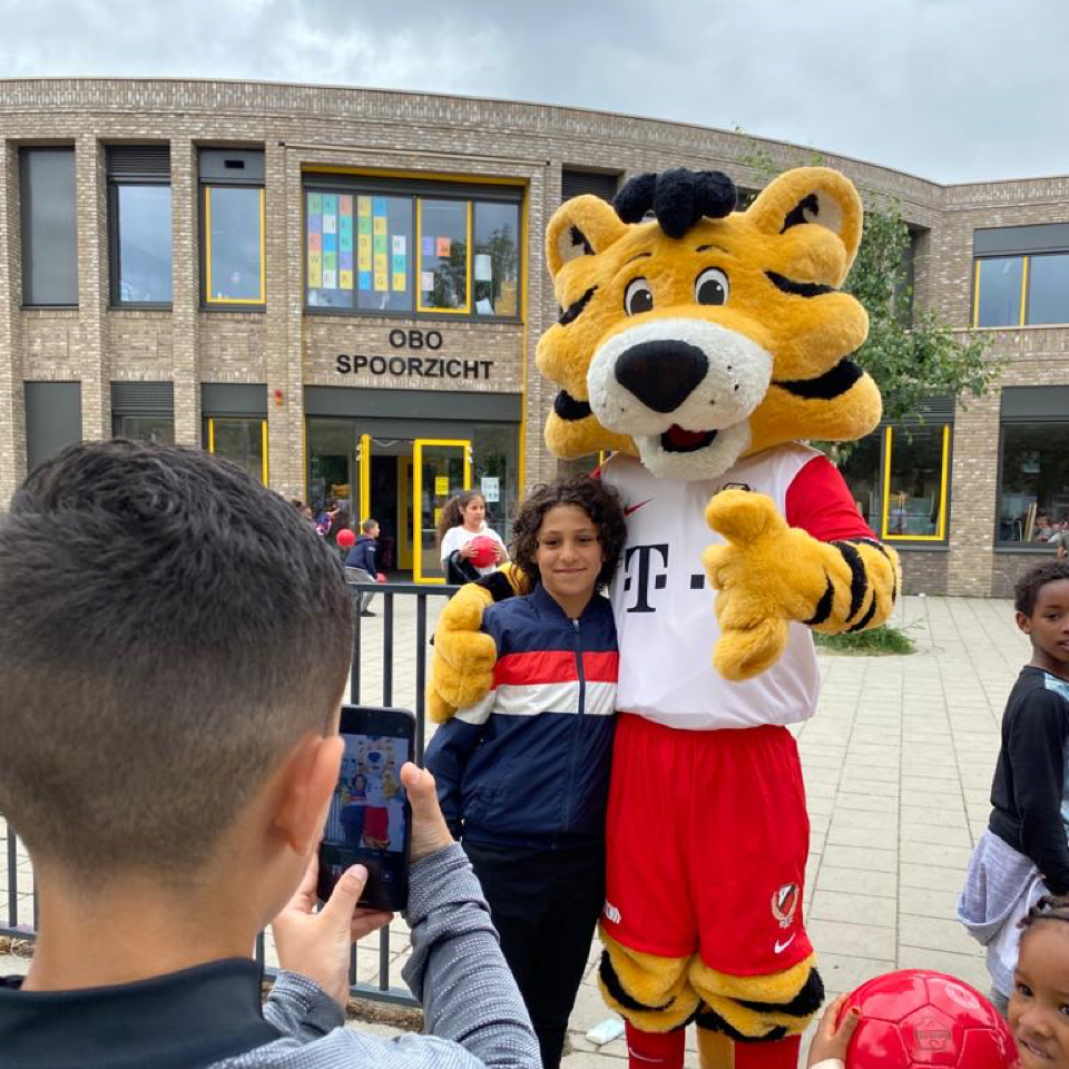 Mascot for a day 