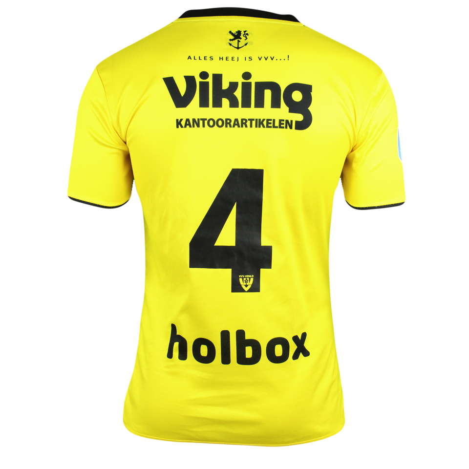 Match worn home shirt Janssen