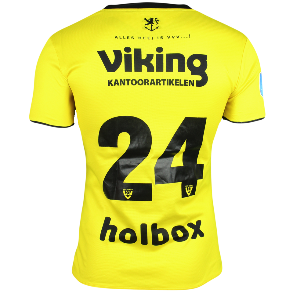 Match worn home shirt Janssen