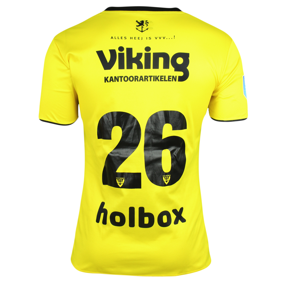 Match worn home shirt van Dijck