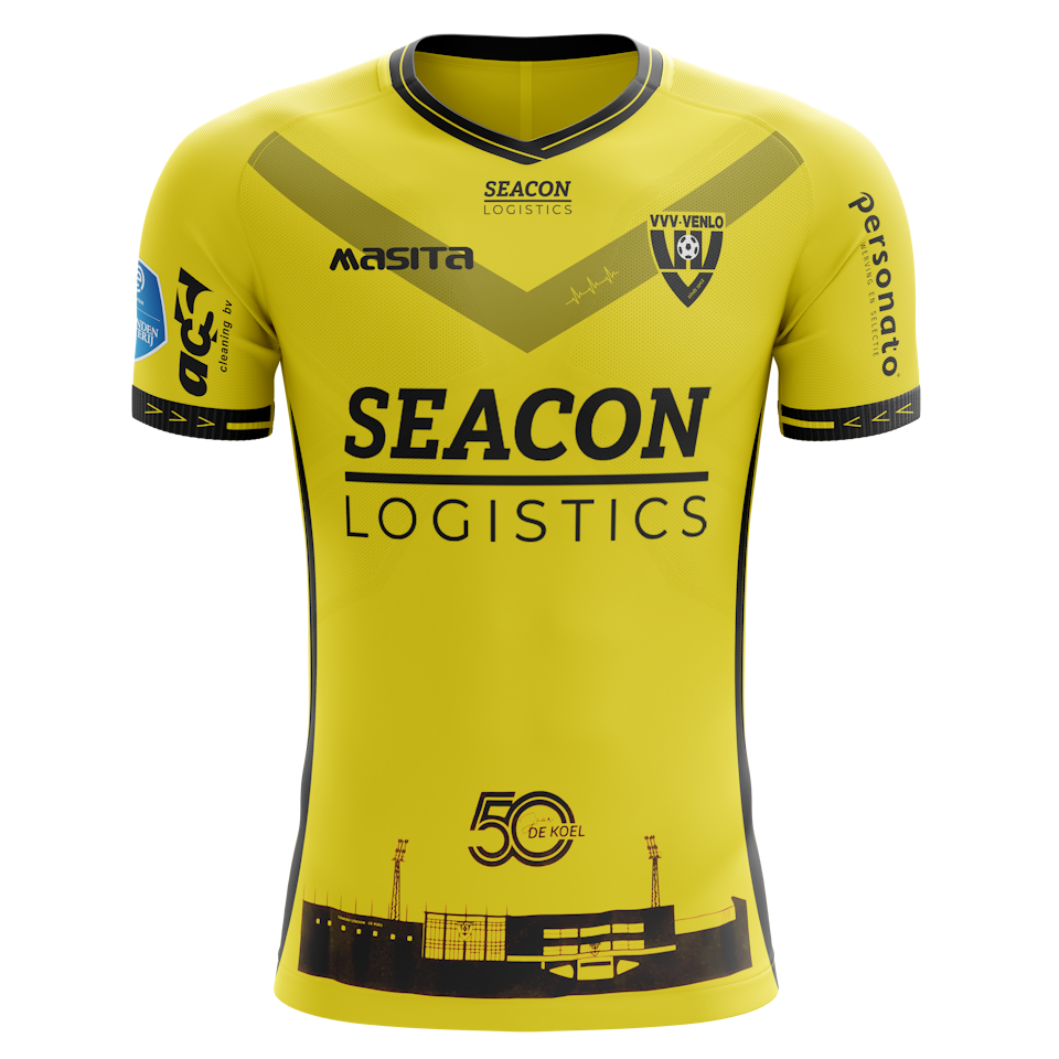 Match worn home shirt van Dijck