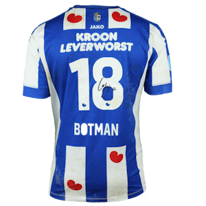 Signed & worn home shirt Botman