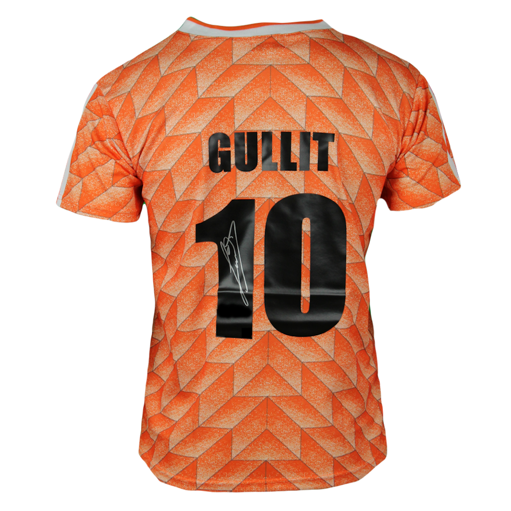 Signed Gullit shirt | MDV Specials - #MeerDanVoetbal | MatchWornShirt