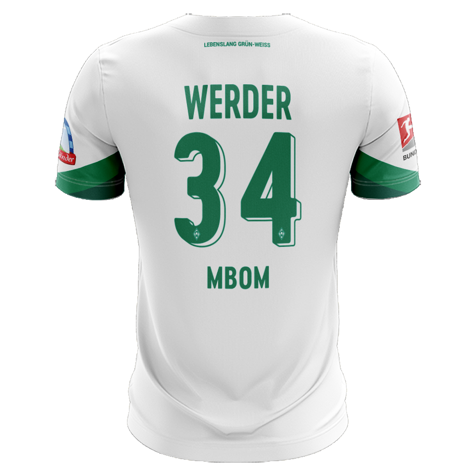 Jean-Manuel Mbom Werder Bremen shirt