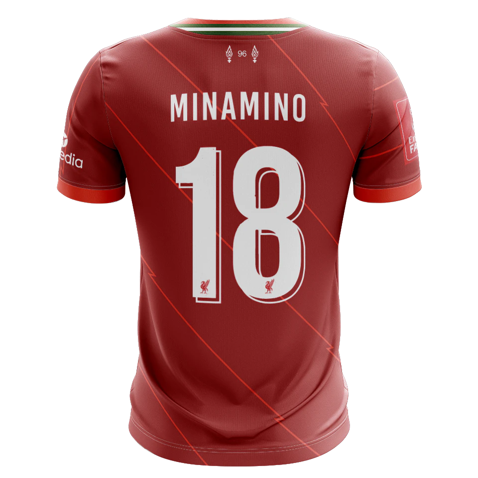 Liverpool minamino 2024 shirt