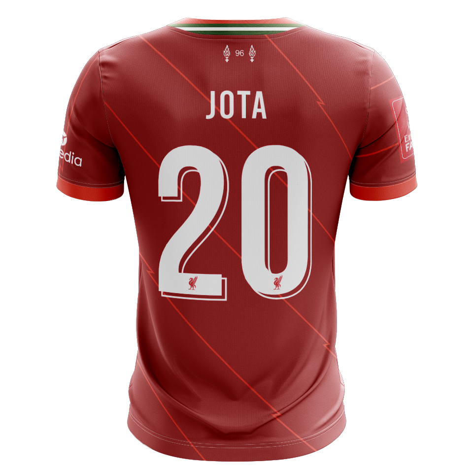 Diogo Jota Liverpool shirt