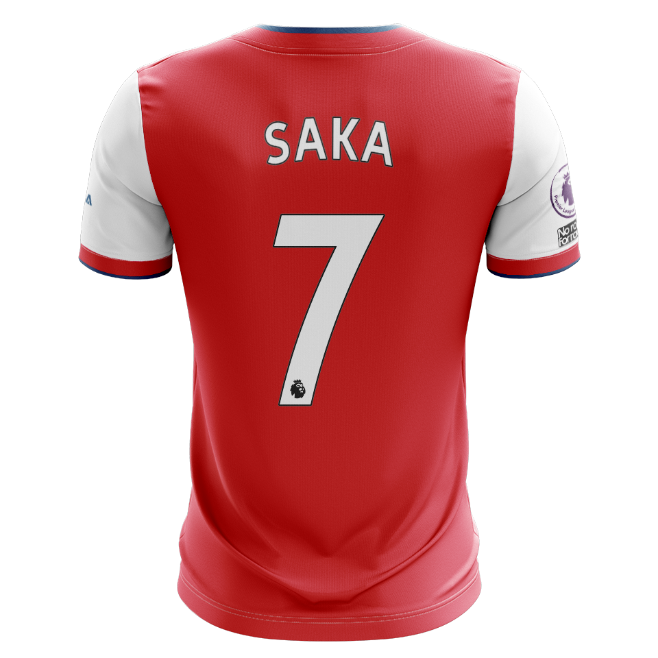 Bukayo Saka Arsenal shirt