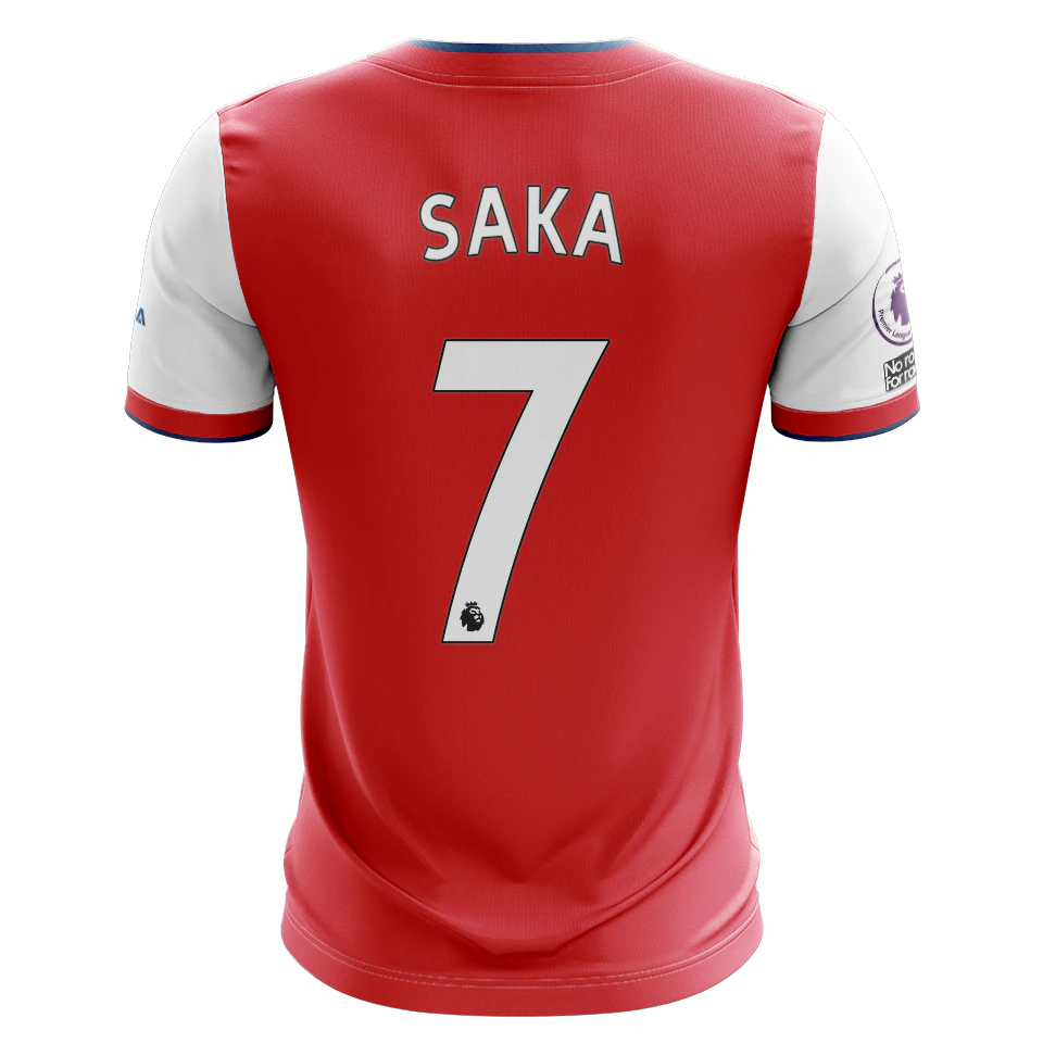 来自Arsenal的Bukayo Saka球衣