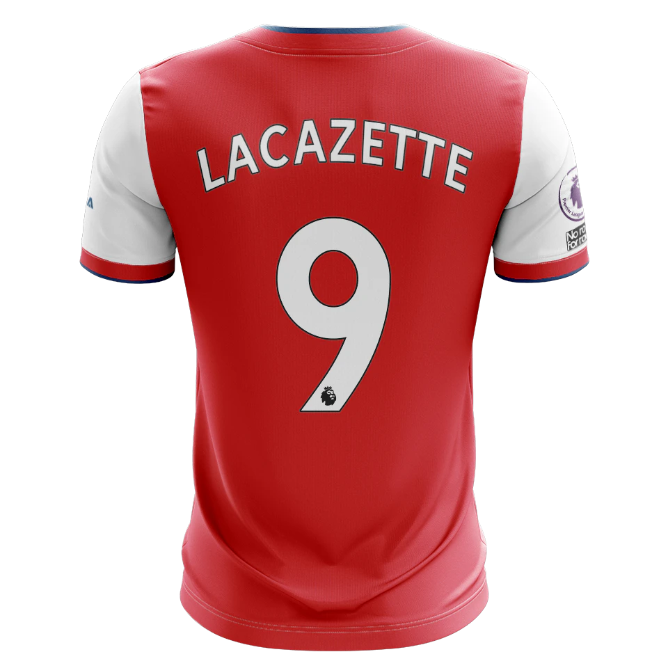 来自Arsenal的Alexandre Lacazette球衣