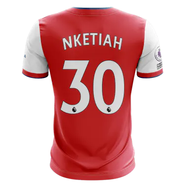 来自Arsenal的Eddie Nketiah球衣