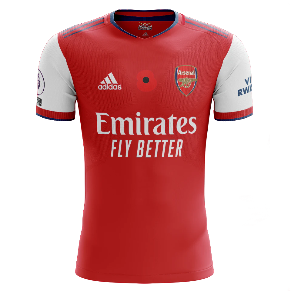 来自Arsenal的Eddie Nketiah球衣