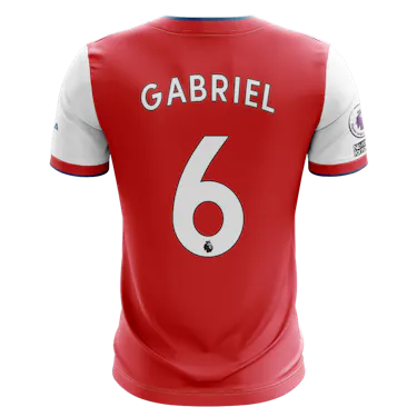 Gabriel Magalhães Arsenal shirt