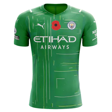 来自Manchester City的Ederson Santana de Moraes球衣