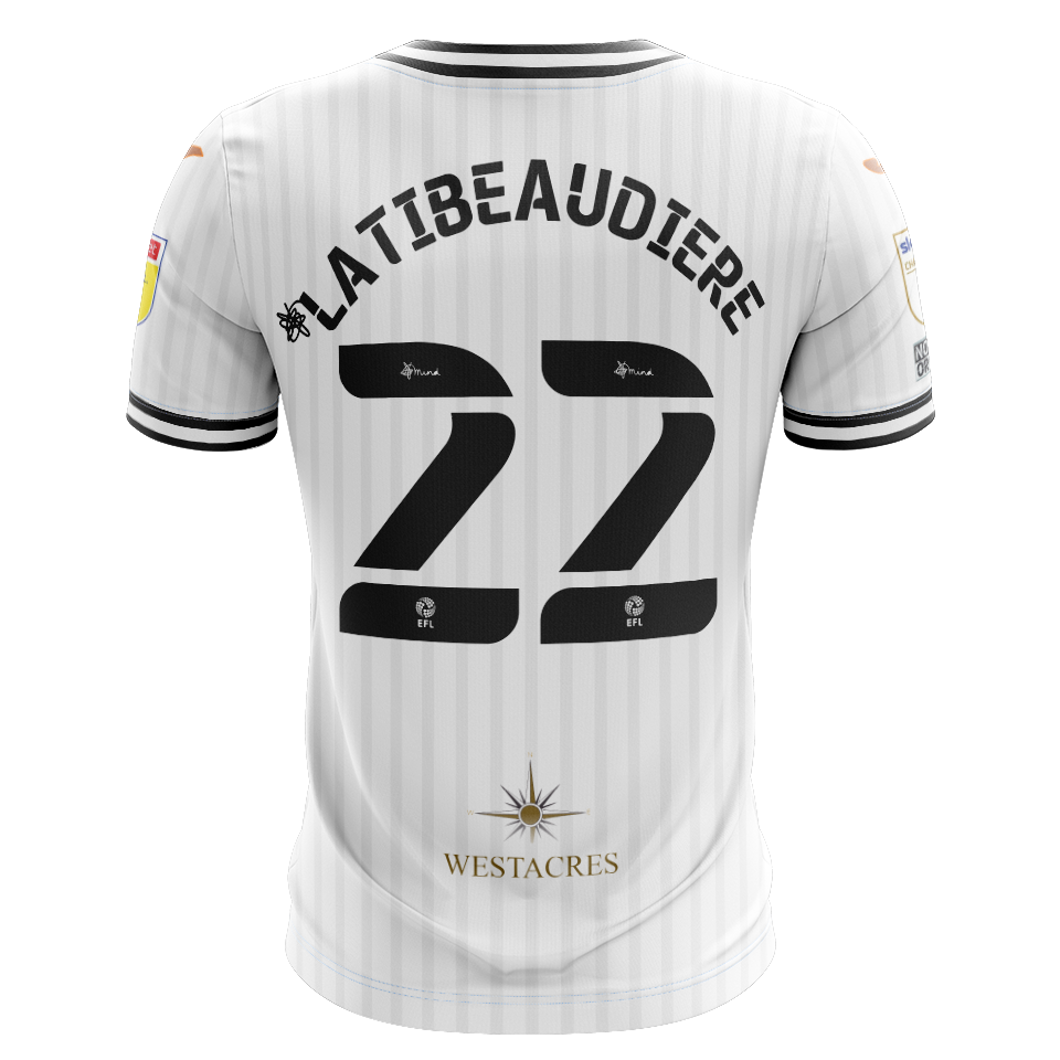 Camisola de Joel Latibeaudiere, Swansea City