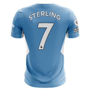 Raheem Sterling Manchester City jersey