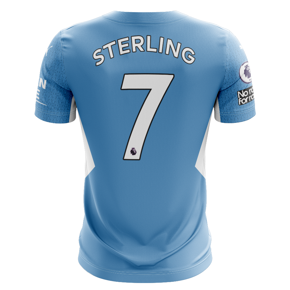 Raheem Sterling Manchester City jersey