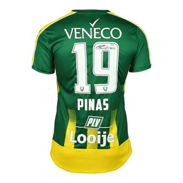 来自ADO Den Haag的Shaquille Pinas球衣